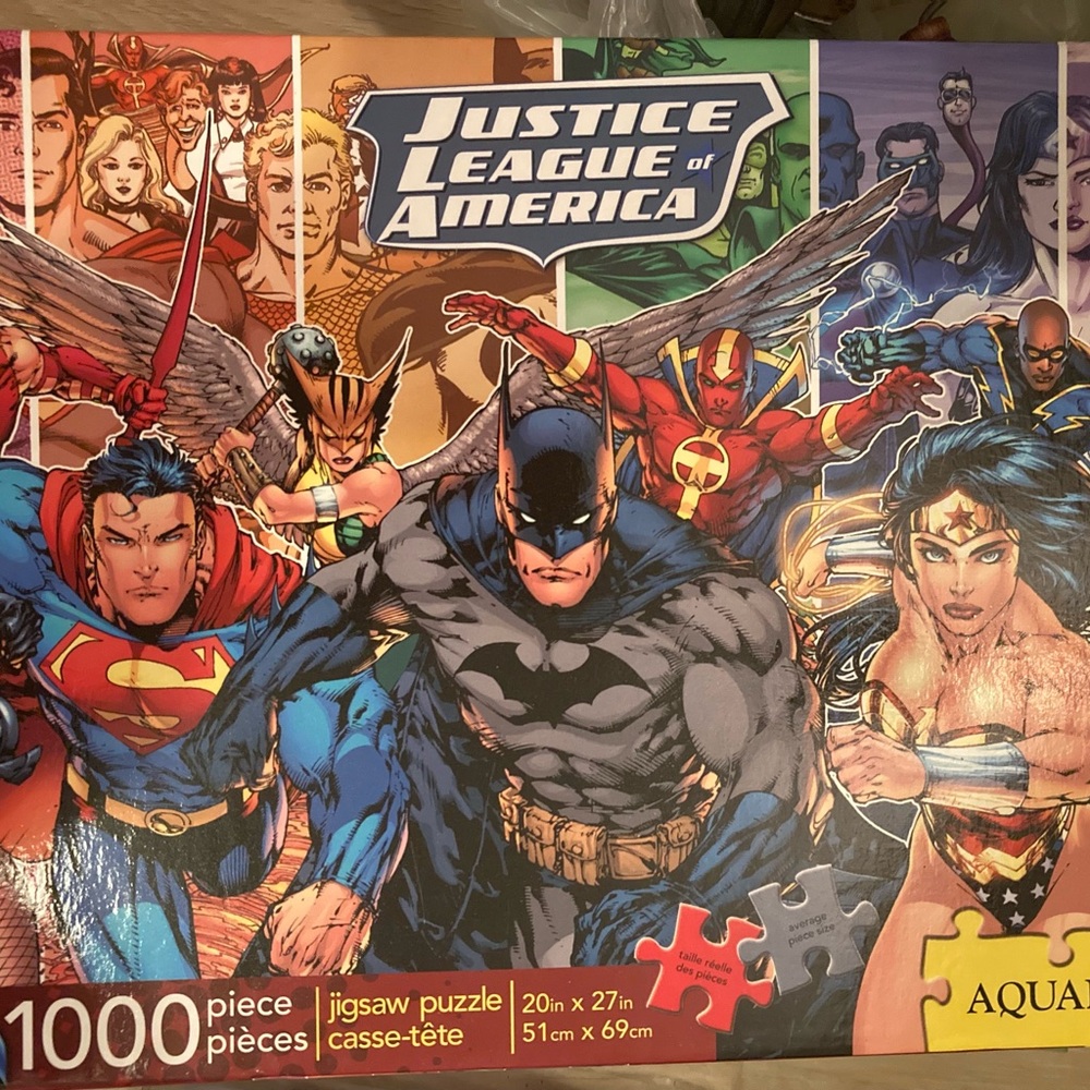 Aquarius Justice League of America Jigsaw Puzzle - 1000 Pieces